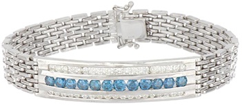 Blue Diamond Men's Bracelet