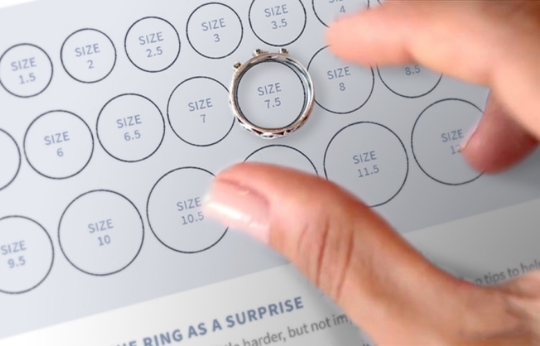 Ring Sizing Guide  Kay’s Fine Jewelers